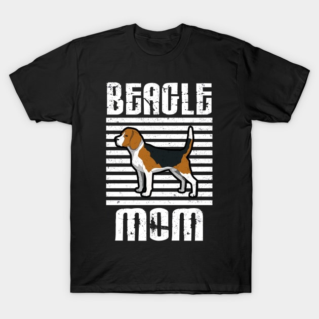 Beagle Mom Proud Dogs T-Shirt by aaltadel